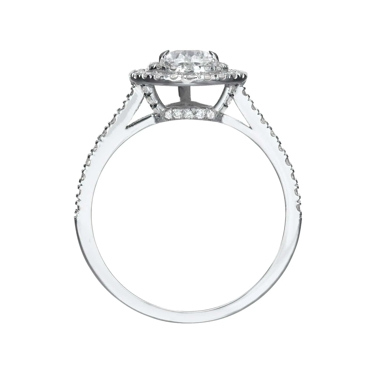 1.50 ct Pear Shaped Diamond Engagement Ring