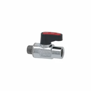 1/8 M x 1/8 F BSP Closing Ball Valve