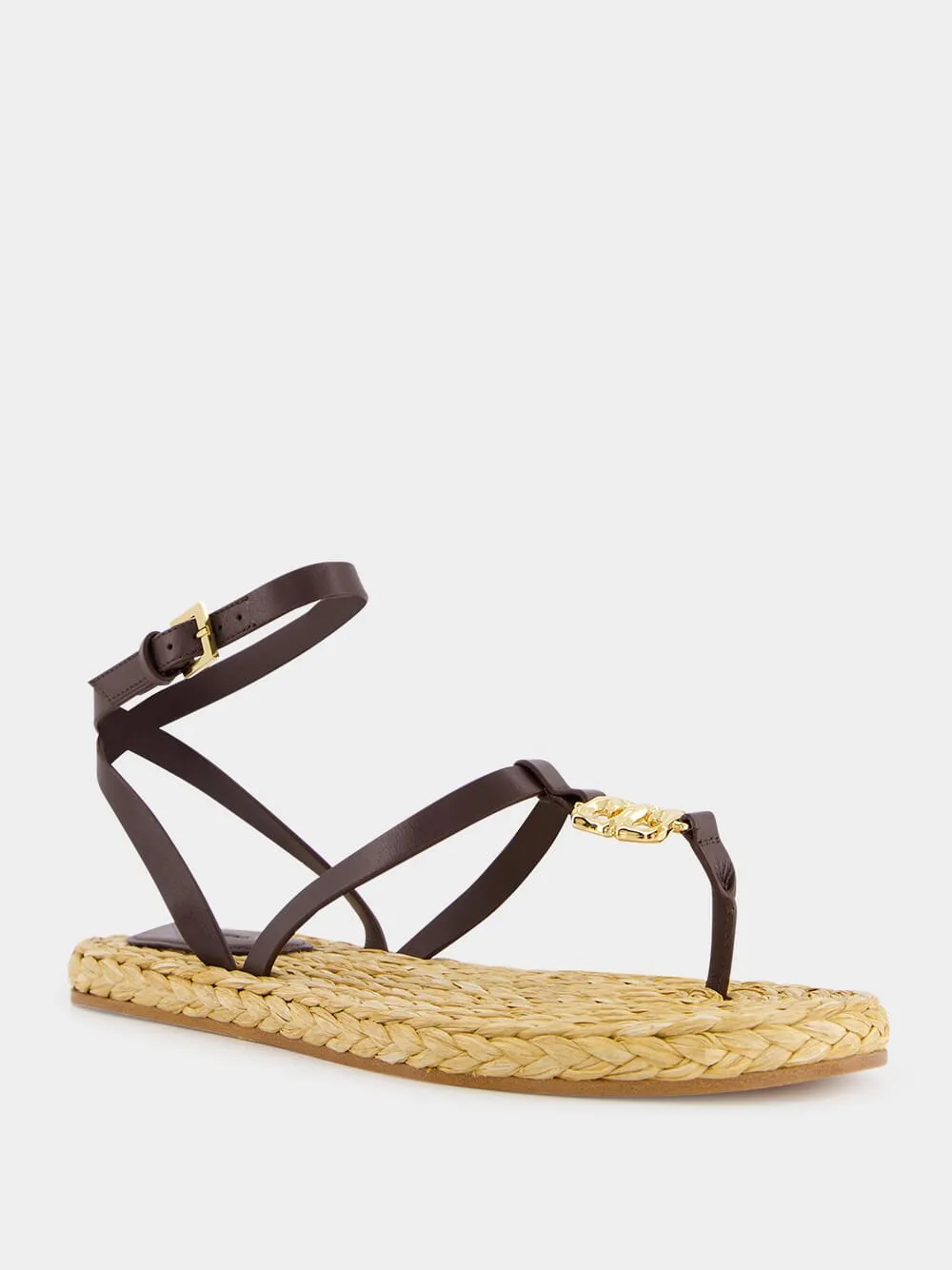 4G Liquid Raffia Sandals