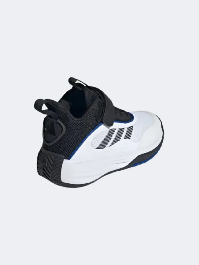 Adidas Own The Game 3 Kids Basketball Shoes White/Black