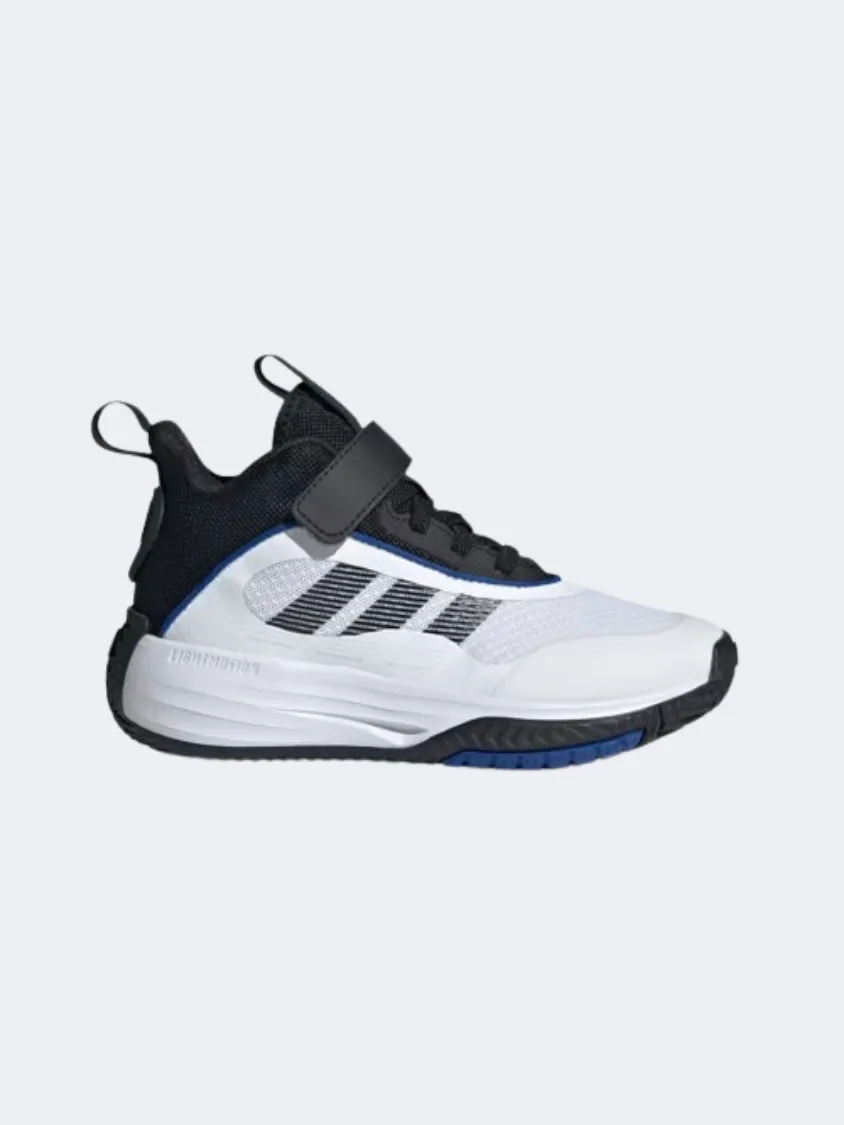 Adidas Own The Game 3 Kids Basketball Shoes White/Black