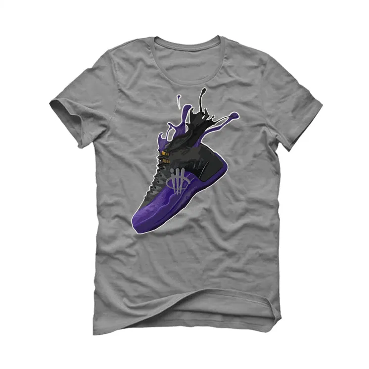 Air Jordan 12 Field Purple - Grey T-Shirt (SPLASH 12)