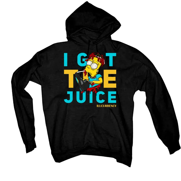 Air Jordan 5 Aqua - Black T-Shirt (I GOT THE JUICE)