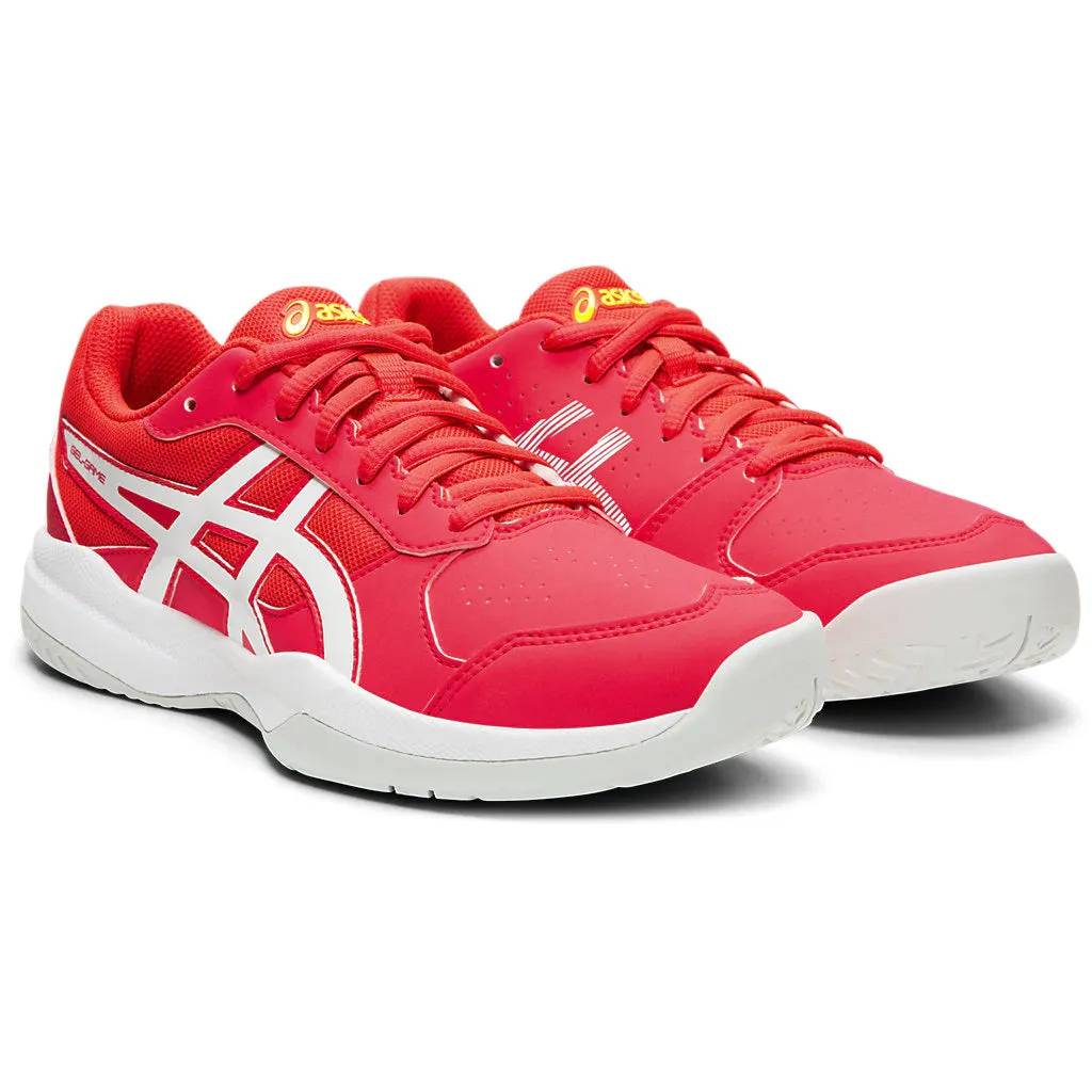 Asics Gel Resolution 7 GS Pink White Juniors Tennis Shoes