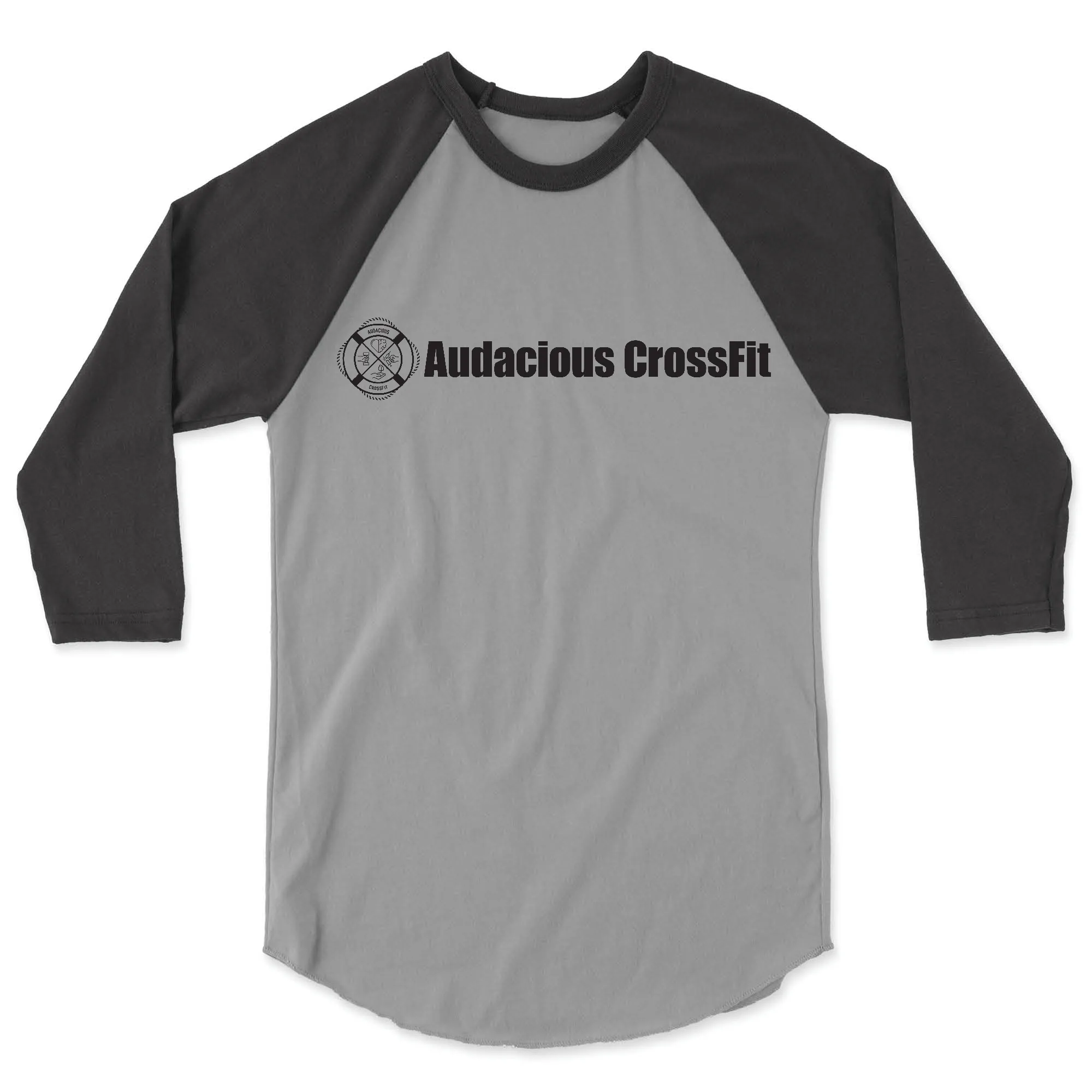 Audacious CrossFit Horizontal Mens - 3/4 Sleeve