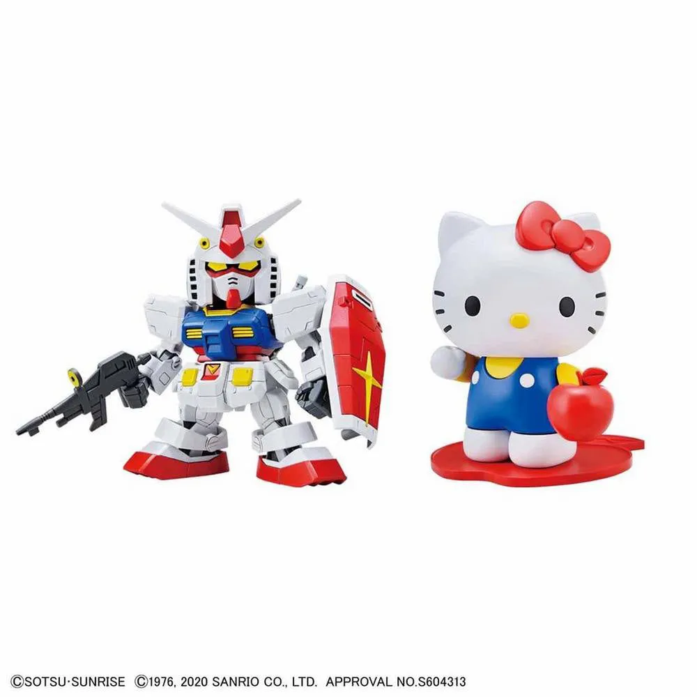 Bandai Hobby: Gundam X Hello Kitty - Hello Kitty / RX-78-2 Gundam [SD EX-STANDARD]