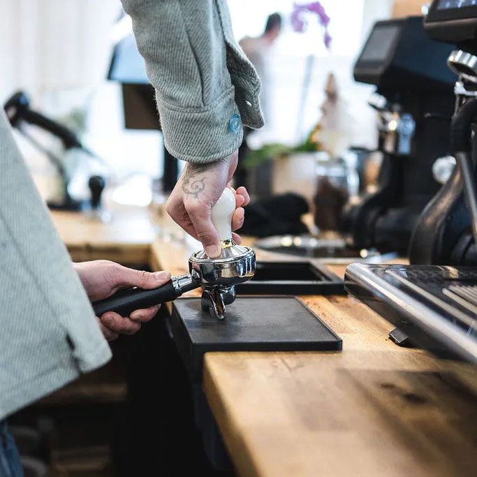 Barista Basics Tamping Mat with Corner Edge