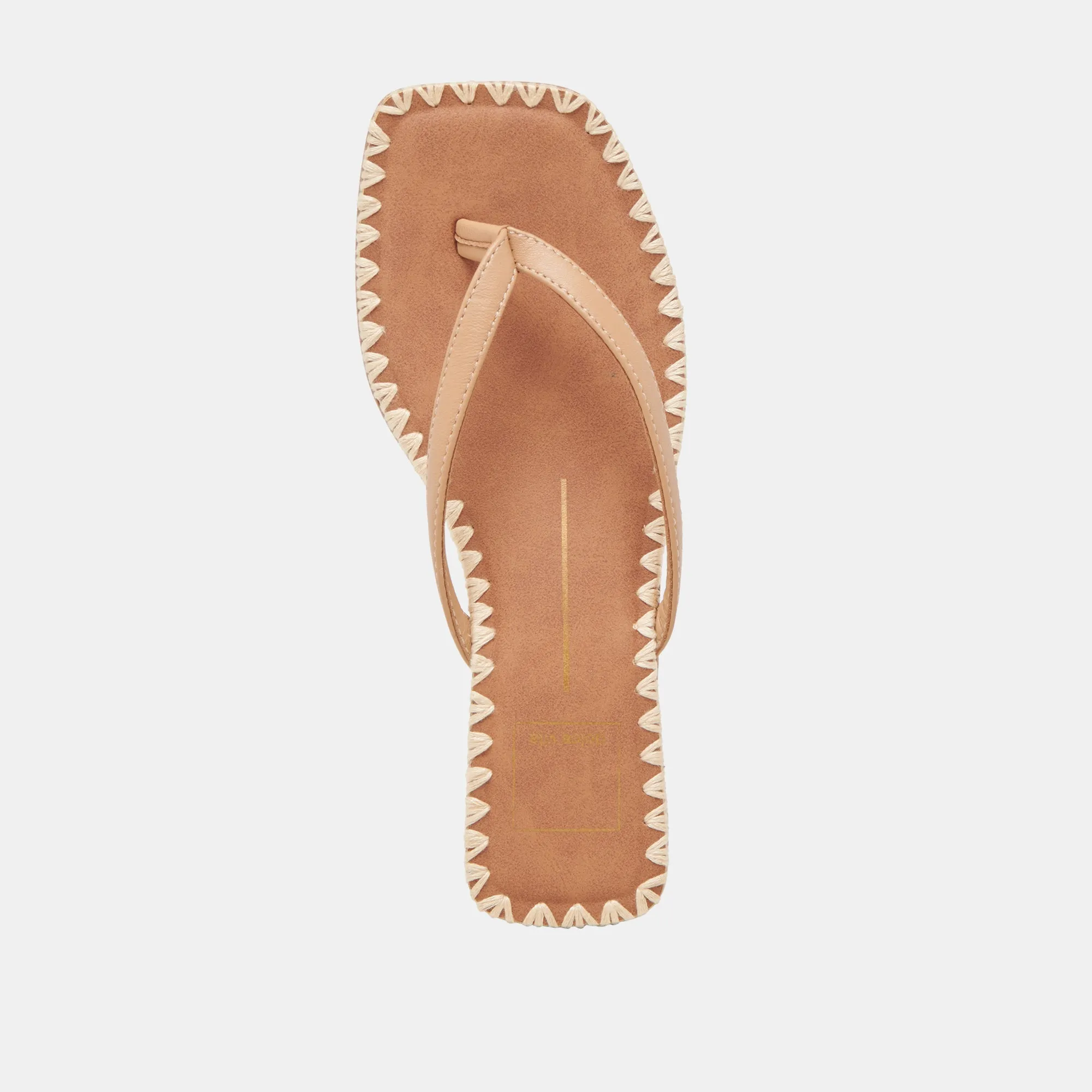 BARTY SANDALS LIGHT TAN LEATHER