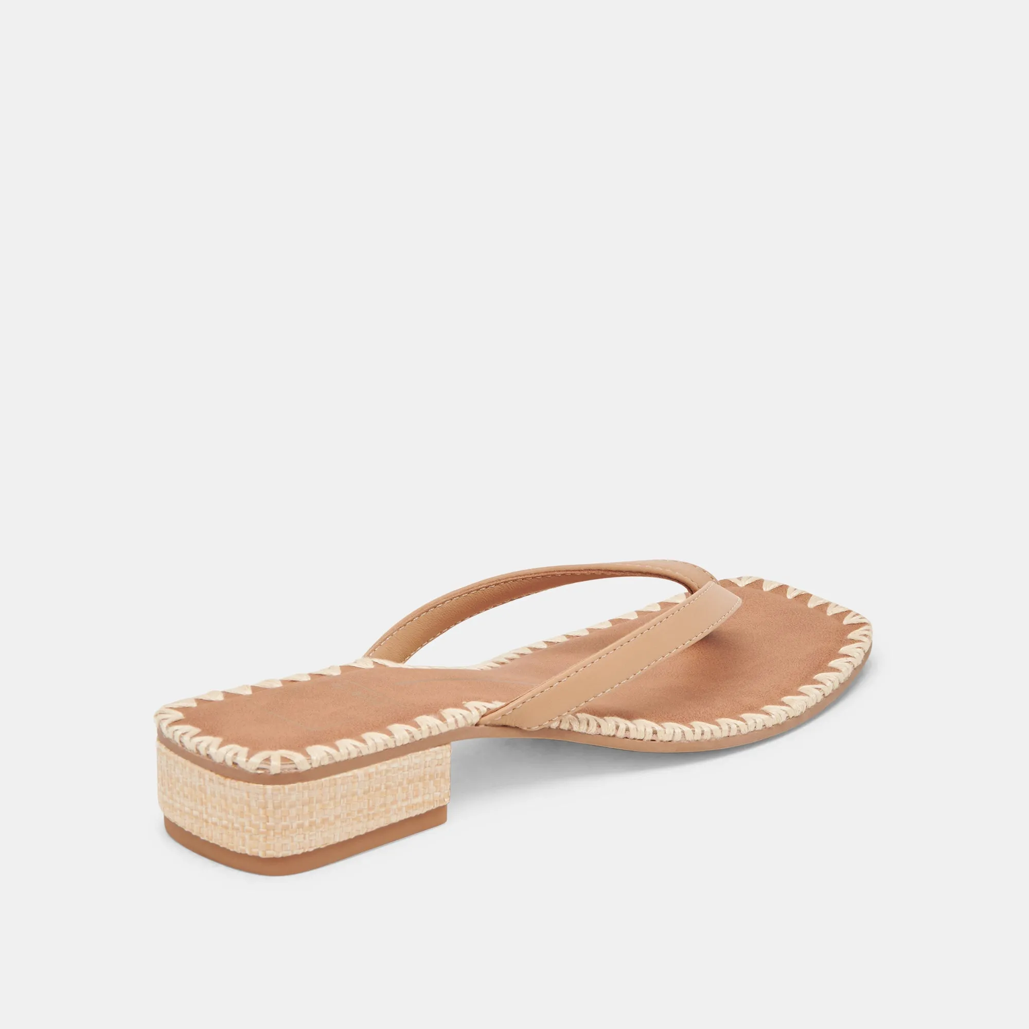 BARTY SANDALS LIGHT TAN LEATHER