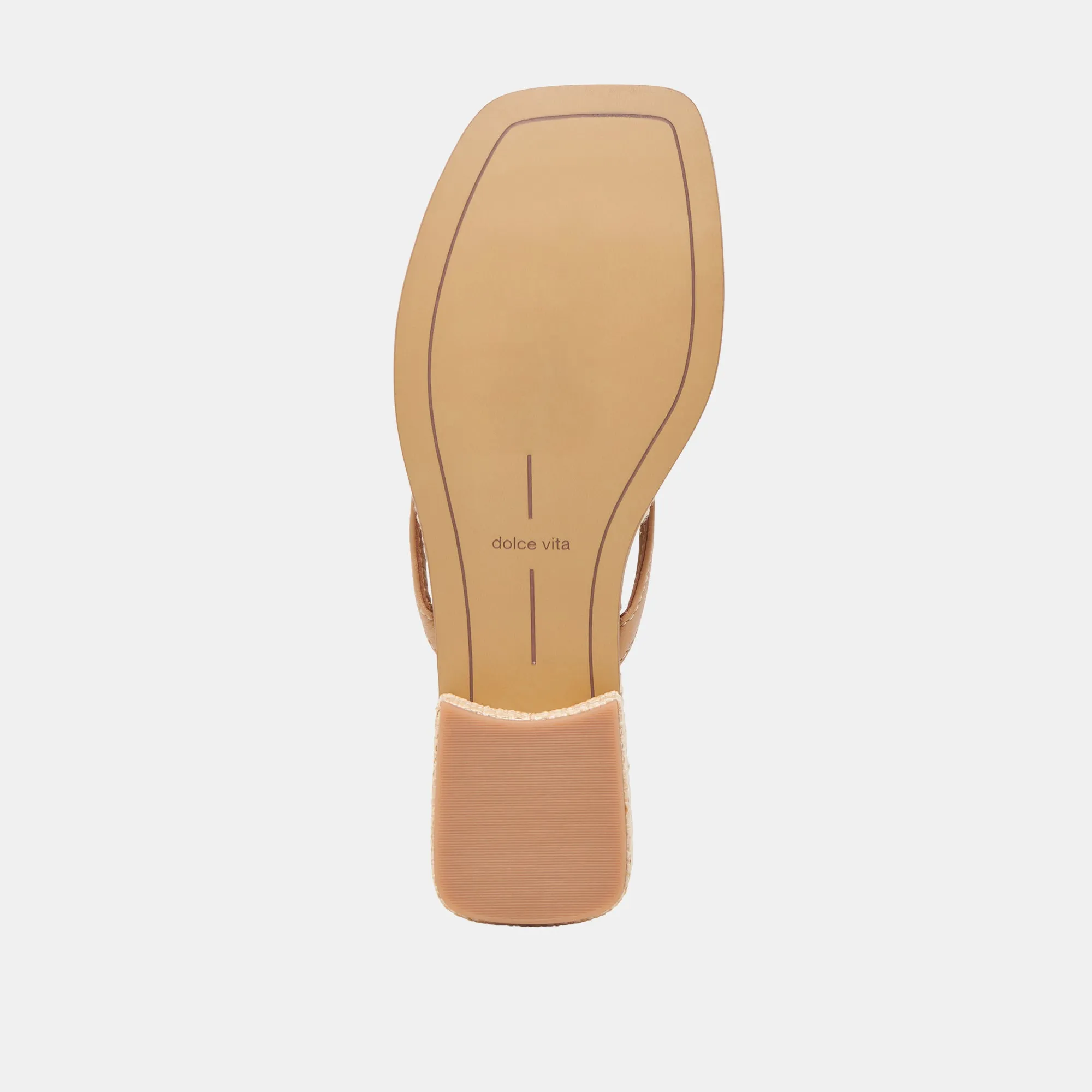 BARTY SANDALS LIGHT TAN LEATHER