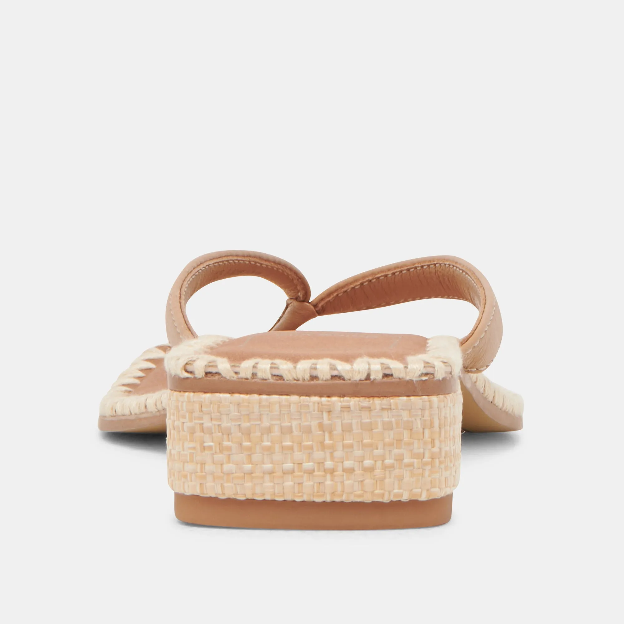 BARTY SANDALS LIGHT TAN LEATHER