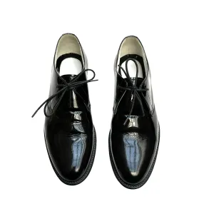 Black Patent Loafers - 5