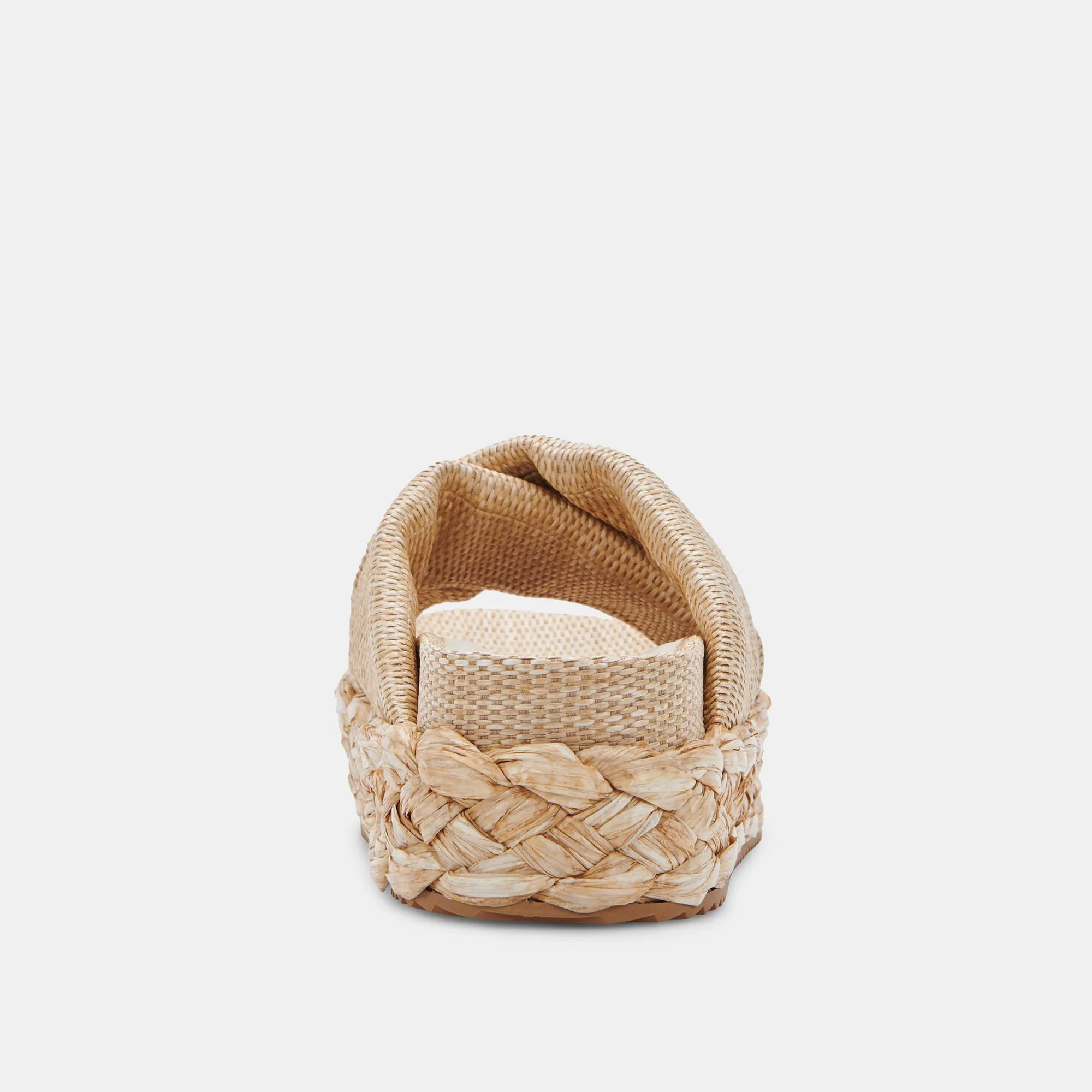 BLUME SANDALS LT NATURAL RAFFIA