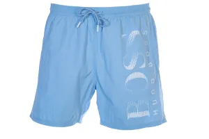 BOSS Octopus Swim Short in Sky Blue