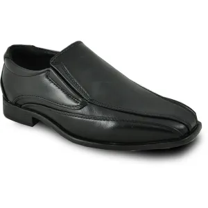 BRAVO Boy Dress Shoe MILANO-7KID Loafer Shoe Black