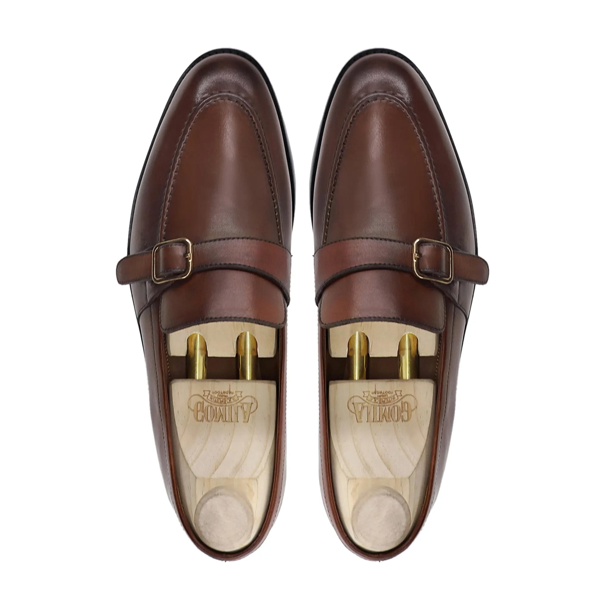 Brixton - Men's Reddish Brown Calf Leather Loafer