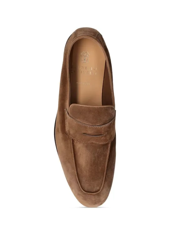 Brunello Cucinelli   Suede loafers 