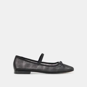 CADEL BALLET FLATS ONYX MESH