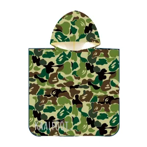 Camo - Microfibre Hoodie Towel