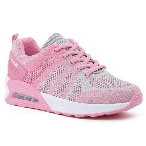 Chic Block Air Cushion Breathable Athletic Shoes