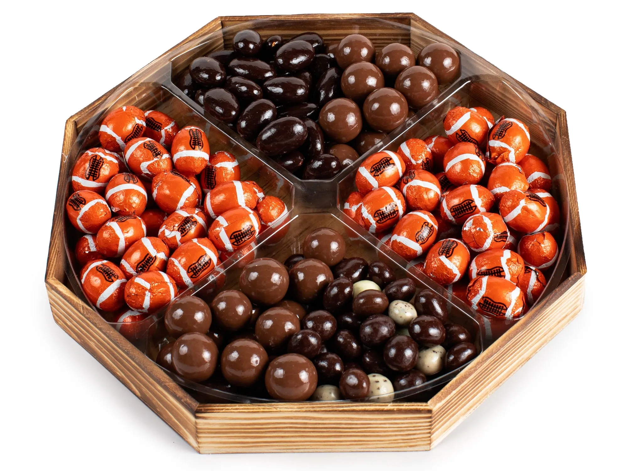 Chocolate Football Platter