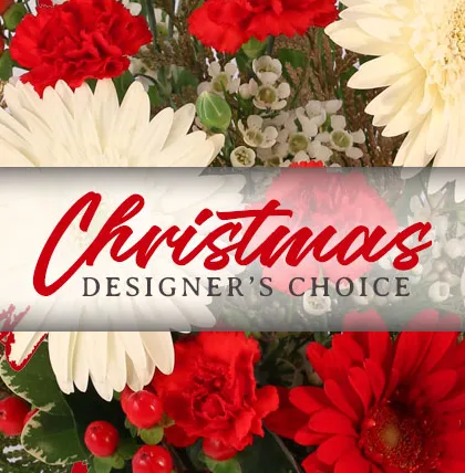 Christmas Designer's Choice Flower Arrangement