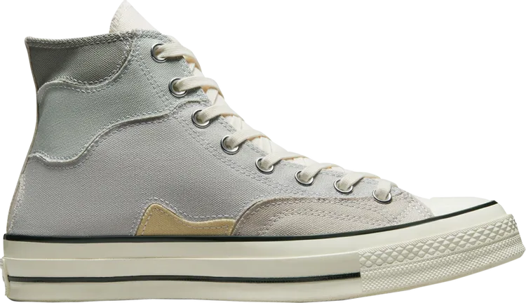 Converse Chuck 70 High Crafted Patchwork Sneakers - Desert Sand, Tan