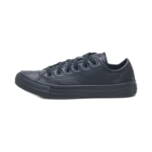 Converse Chuk Tylor Low-Top Sneakers Leather Black Colour For Men