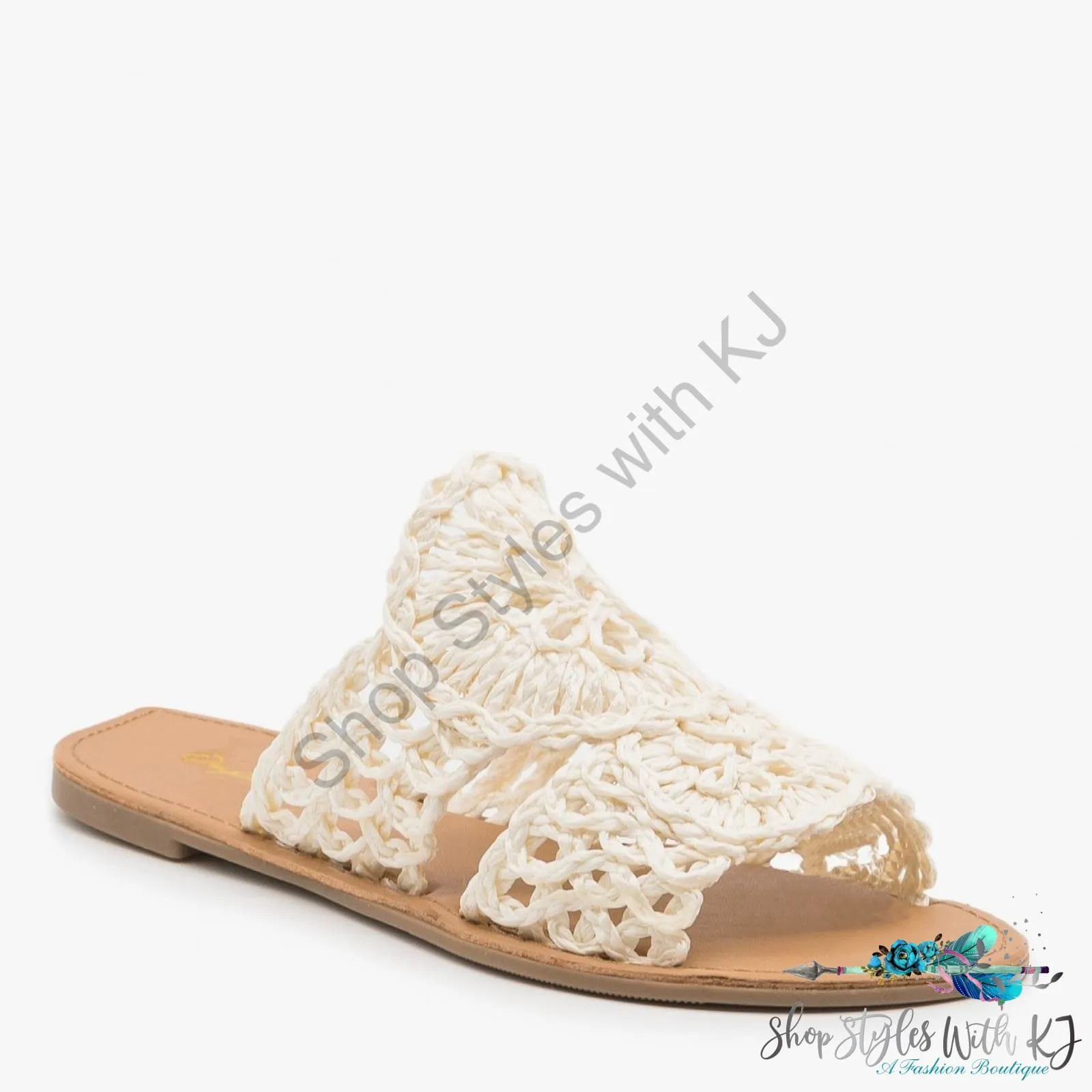 Crochet Raffia Sandals