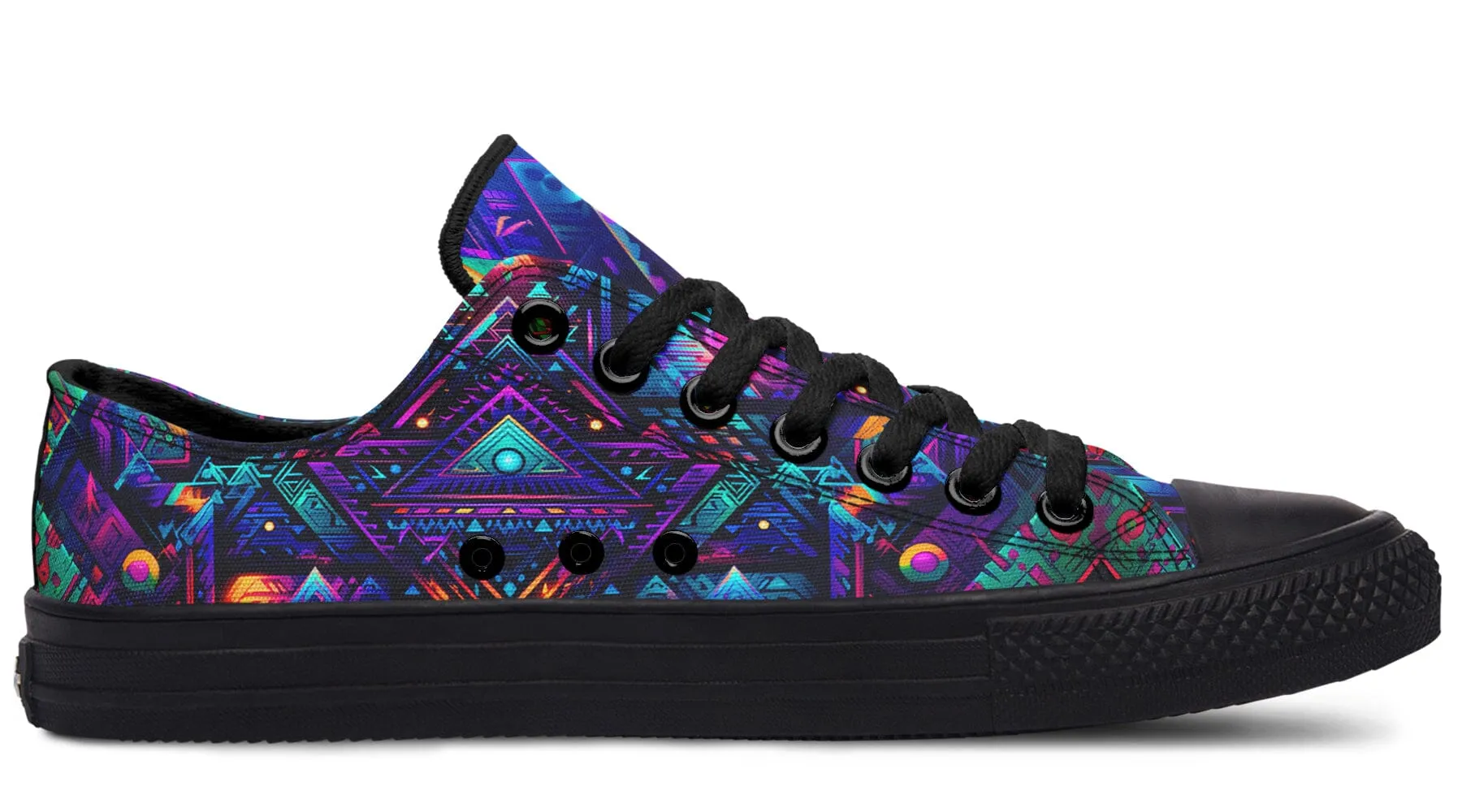 Cyber Night Low Top Shoes