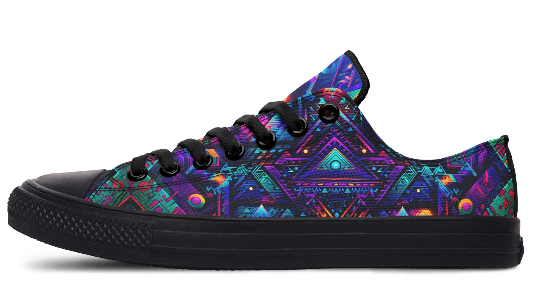 Cyber Night Low Top Shoes