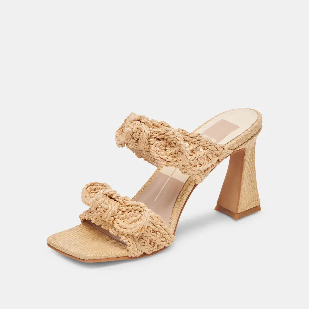 Dolce Vita Niyah Heels in Light Natural