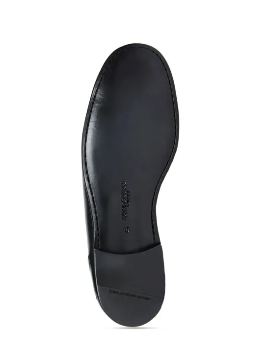 Dolce&amp;Gabbana   Ariosto leather loafers 