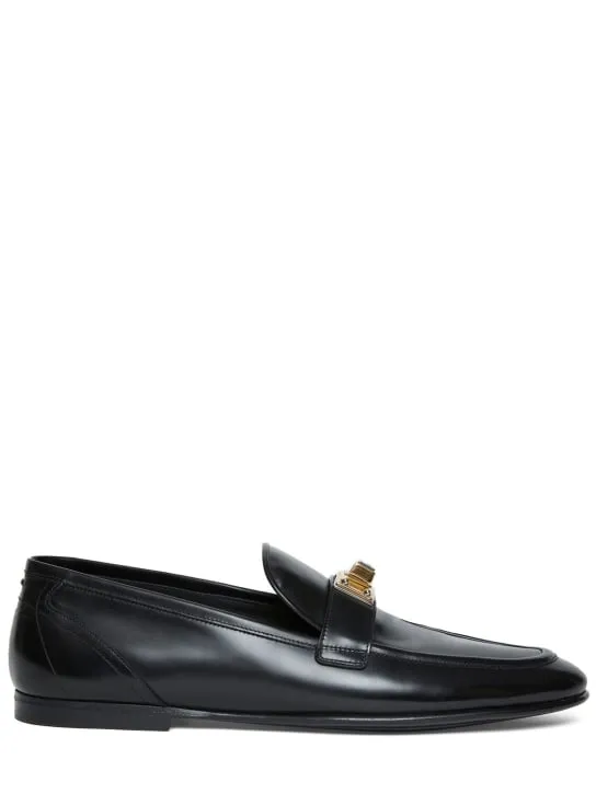 Dolce&amp;Gabbana   Ariosto leather loafers 