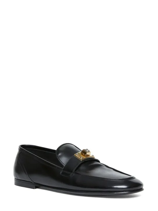 Dolce&amp;Gabbana   Ariosto leather loafers 