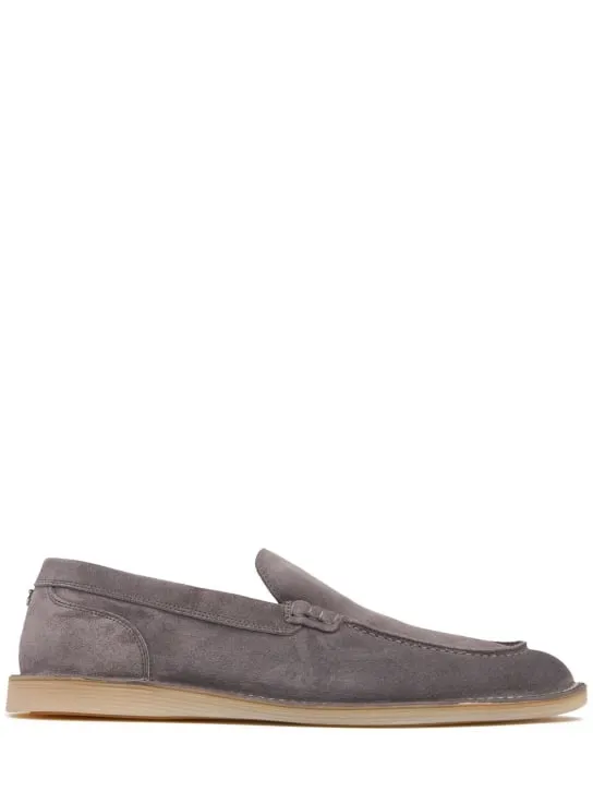 Dolce&amp;Gabbana   New Florio suede loafers 