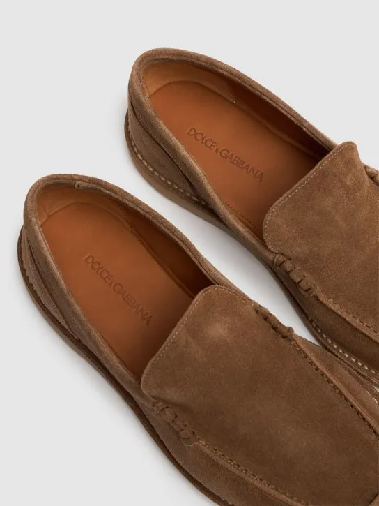 Dolce&amp;Gabbana   New Florio suede loafers 