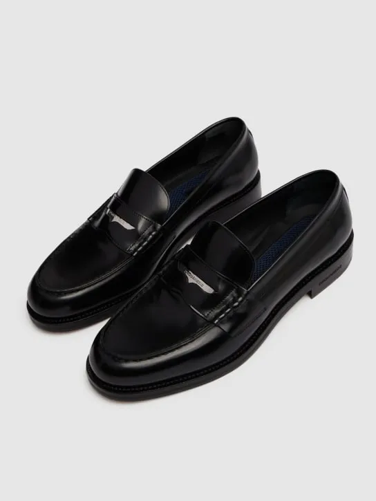 Dsquared2   Beau leather loafers 