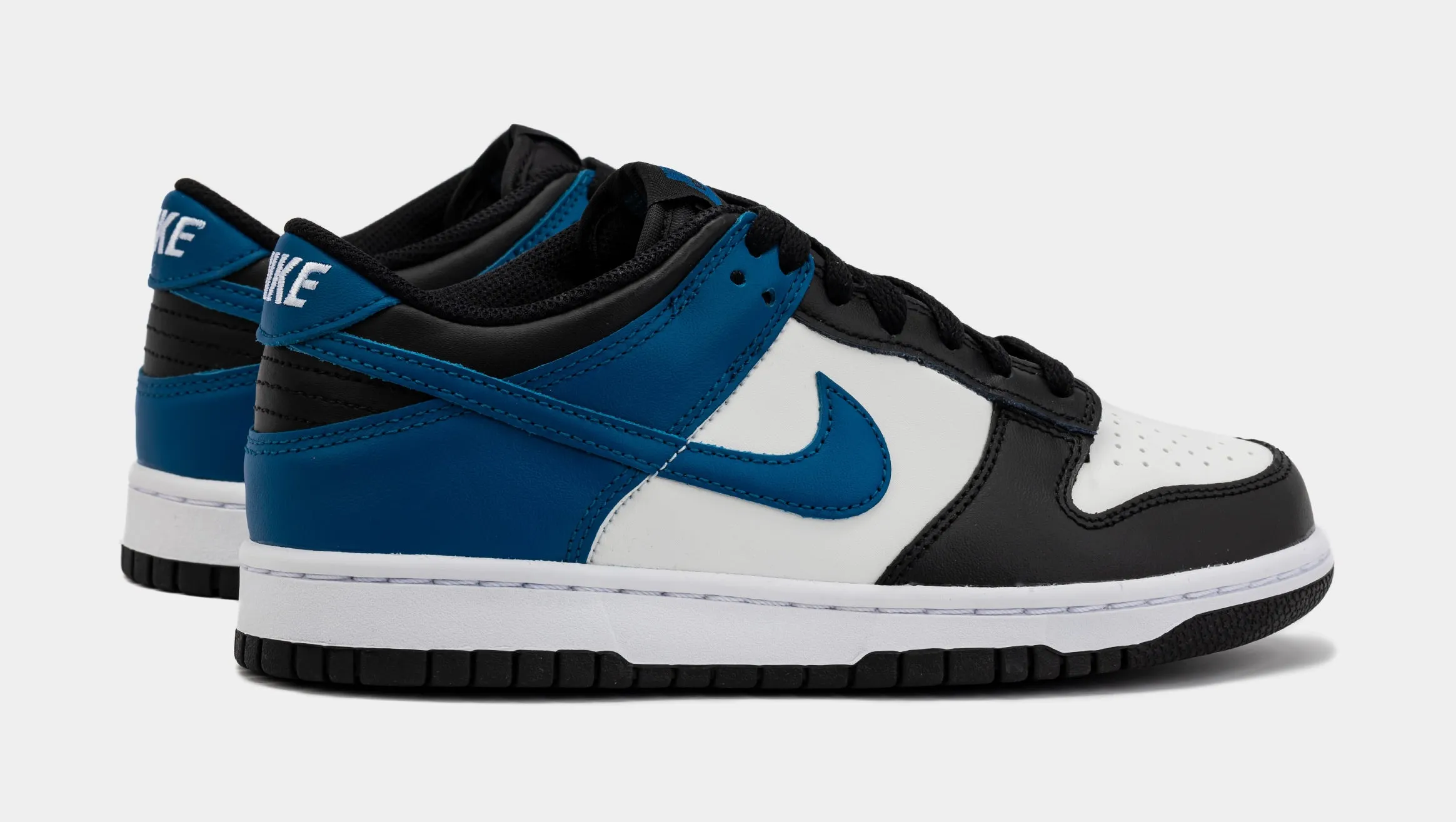 Dunk Low Grade School Lifestyle Shoes (Black/Blue) Free Shipping