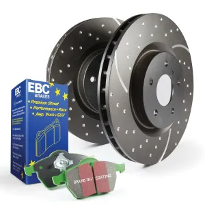 EBC Brakes S10KR1253 S10 Kits Greenstuff 2000 and GD Rotors