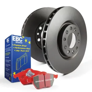 EBC Brakes S12KF1548 S12 Kits Redstuff and RK Rotors