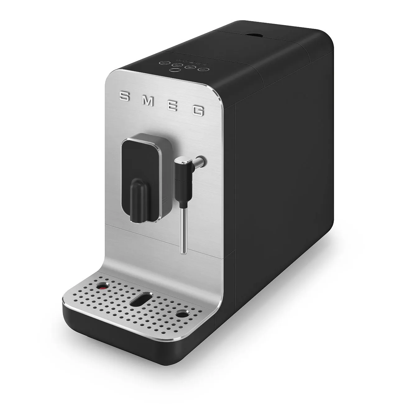 Espresso coffee machine Retro-style Black Matte