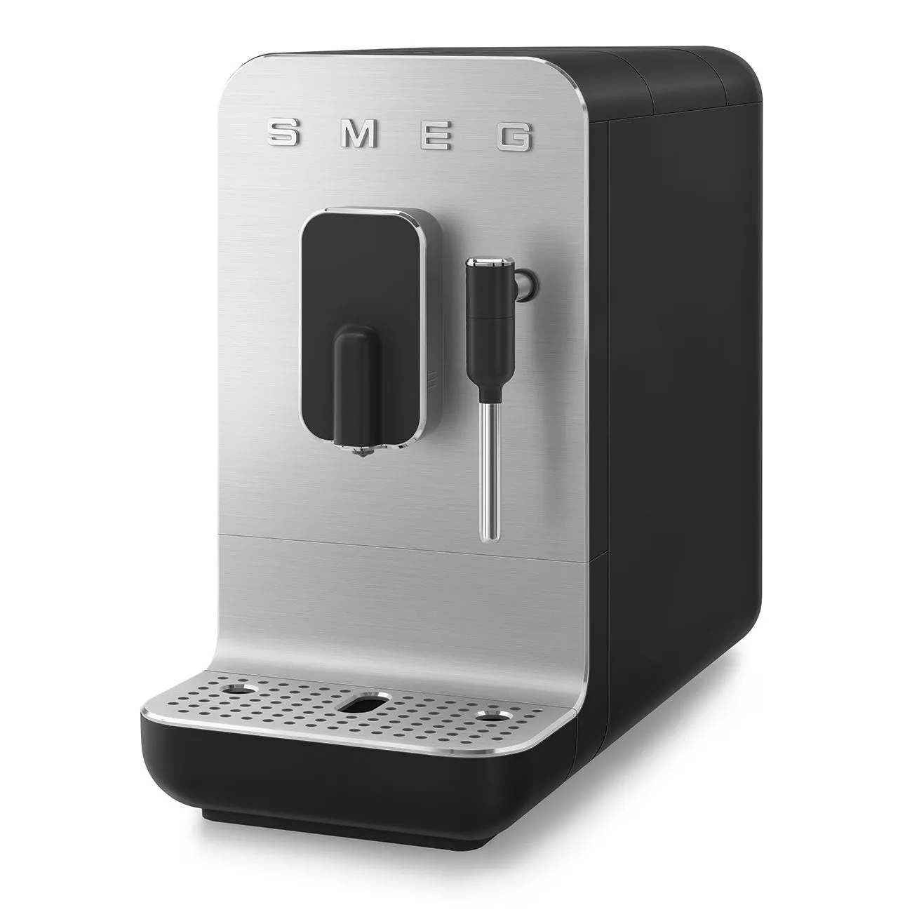 Espresso coffee machine Retro-style Black Matte