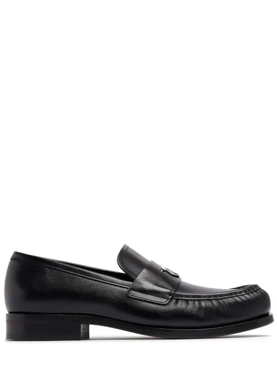 Ferragamo   Delmo leather loafers 