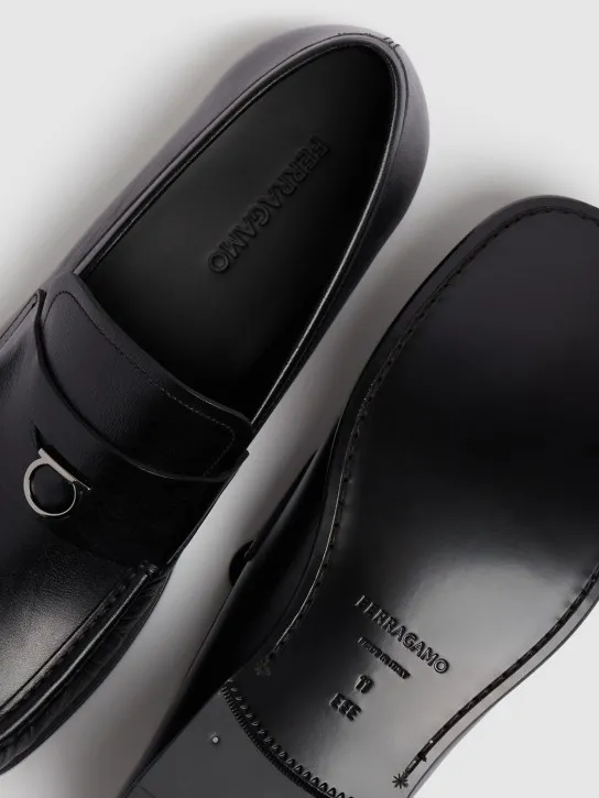 Ferragamo   Delmo leather loafers 