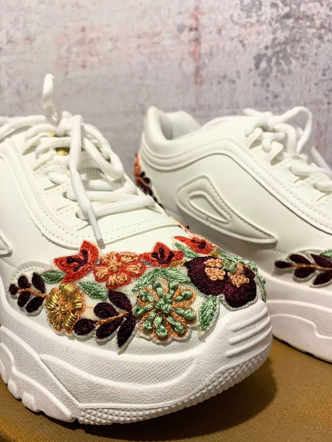 Festive Thread Work Sneakers