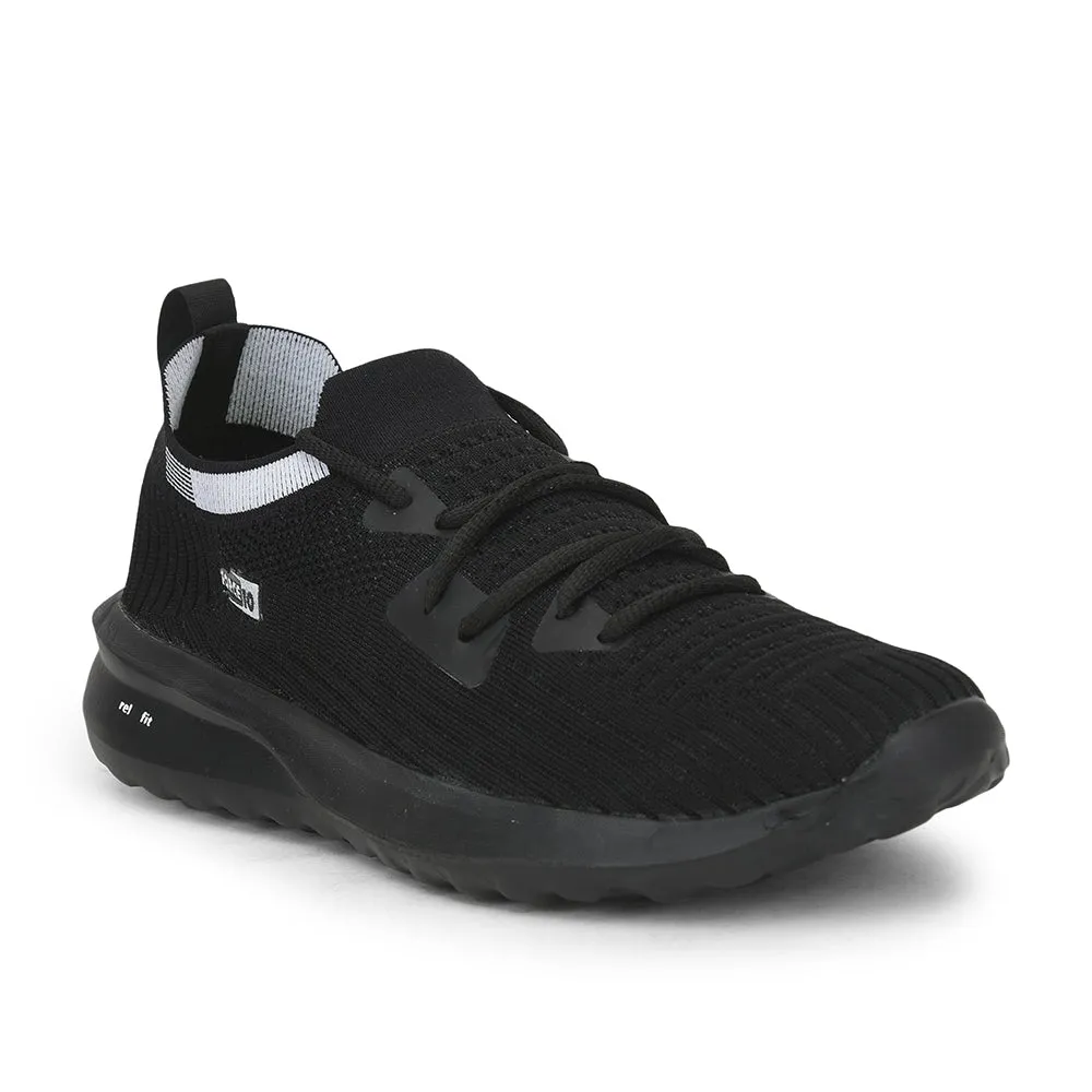 Force 10 Sports Lacing Shoes For Men (Black) DENVER-E By Liberty