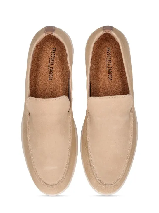 Frescobol Carioca   Miguel suede loafers 