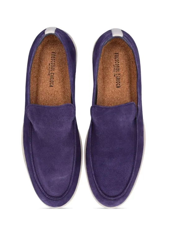 Frescobol Carioca   Miguel suede loafers 