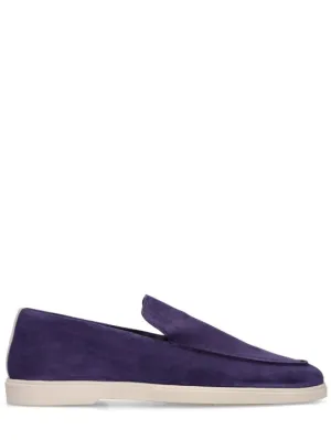 Frescobol Carioca   Miguel suede loafers 